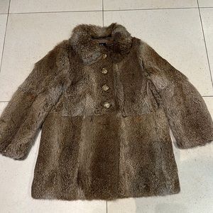 A.P.C fur coat xs feels like rabbit